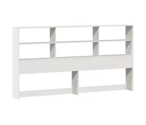 Gulta Ar Grāmatu Plauktu, Bez Matrača, 180X200 Cm, Priedes Koks Vidaxl