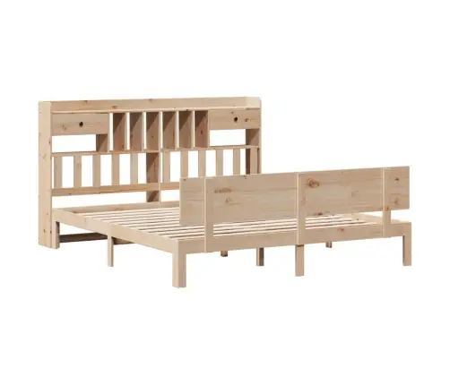 Riiuliga Voodiraam Ilma Madratsita, 180X200 cm Männipuit