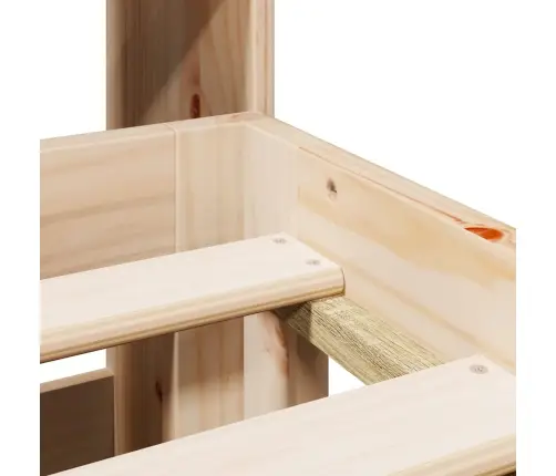 Riiuliga Voodiraam Ilma Madratsita, 180X200 cm Männipuit