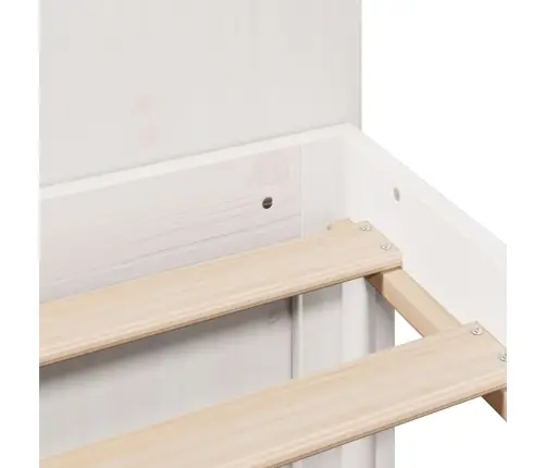 Gulta Ar Grāmatu Plauktu, Bez Matrača, 150X200 Cm, Priedes Koks Vidaxl