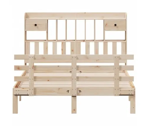 Riiuliga Voodiraam Ilma Madratsita, 150 X 200 cm Männipuit Riiuliga Voodiraam Ilma Madratsita, 150 X 200 cm Männipuit