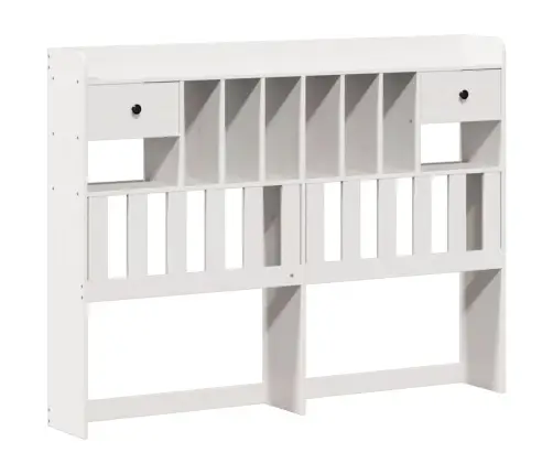 Gulta Ar Grāmatu Plauktu, Bez Matrača, 160X200 Cm, Priedes Koks Vidaxl