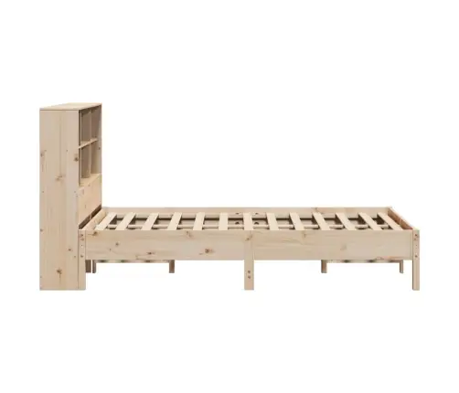 Riiuliga Voodiraam Ilma Madratsita, 140X190 cm Männipuit