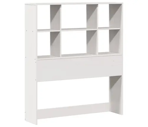 Gulta Ar Grāmatu Plauktu, Bez Matrača, 90X190 Cm, Priedes Koks Vidaxl