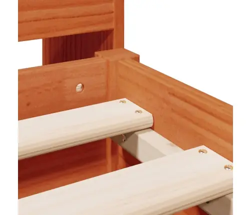 Lova Su Knygų Spinta Be Čiužinio, Ruda, 150X200cm Pušis