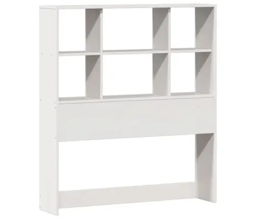 Riiuliga Voodiraam Ilma Madratsita, Valge, 90X190 cm Männipuit Riiuliga Voodiraam Ilma Madratsita, Valge, 90X190 cm Männipuit