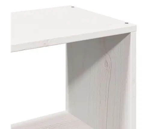 Riiuliga Voodiraam Ilma Madratsita, Valge, 90X190 cm Männipuit Riiuliga Voodiraam Ilma Madratsita, Valge, 90X190 cm Männipuit