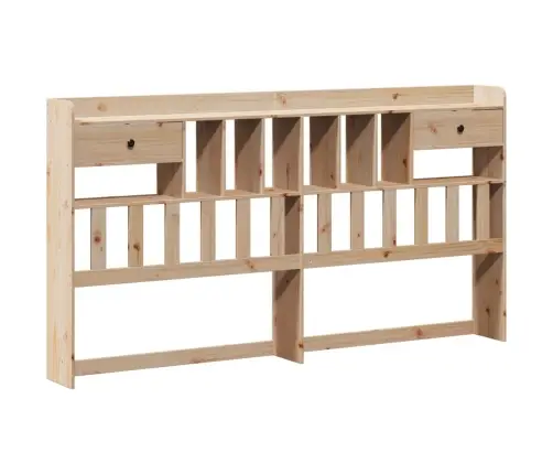 Riiuliga Voodiraam Ilma Madratsita, 180X200 cm Männipuit