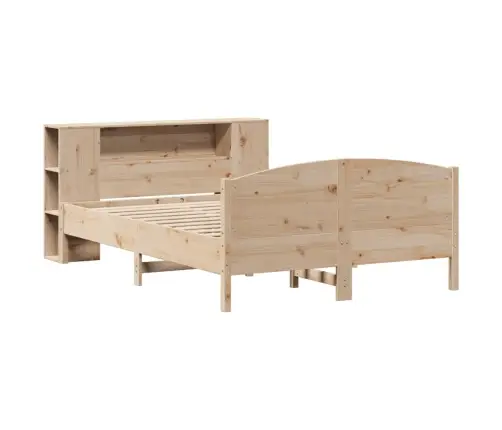 Riiuliga Voodiraam Ilma Madratsita, 140X200 cm Männipuit