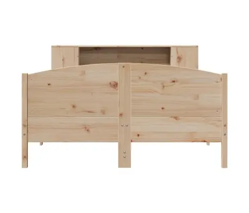 Riiuliga Voodiraam Ilma Madratsita, 120X200 cm Männipuit