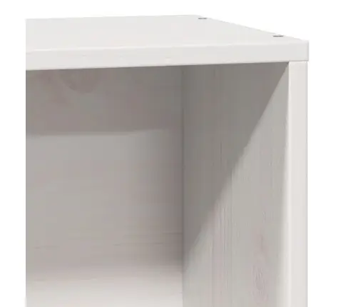 Gulta Ar Grāmatu Plauktu, Bez Matrača, 100X200 Cm, Priedes Koks Vidaxl