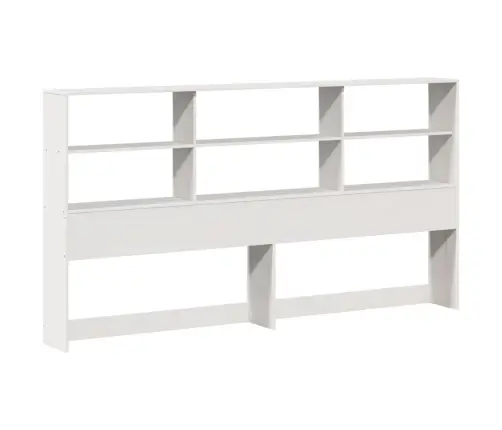 Voodiraam Ilma Madratsita, Valge, 180 X 200 cm Männipuit