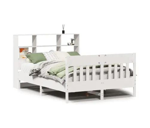 Voodiraam Ilma Madratsita, Valge, 160 X 200 cm Männipuit