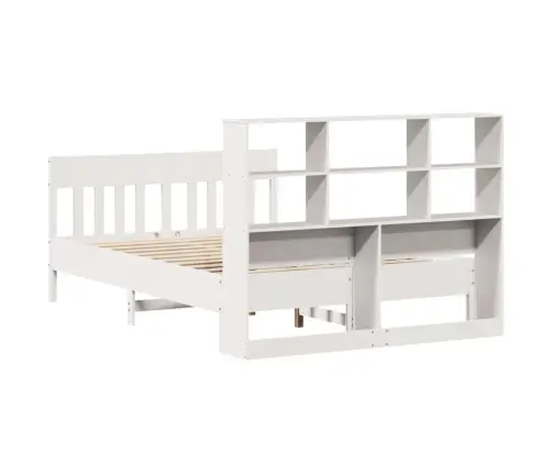 Voodiraam Ilma Madratsita, Valge, 160 X 200 cm Männipuit