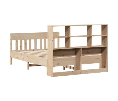 Gulta Bez Matrača, 140X190 Cm, Priedes Masīvkoks Vidaxl