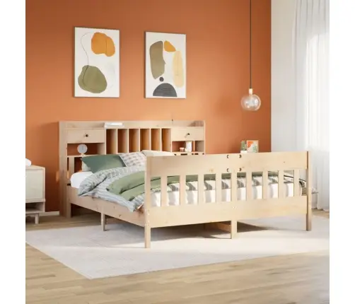 Gulta Bez Matrača, 180X200 Cm, Priedes Masīvkoks Vidaxl