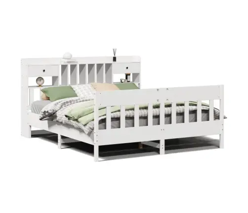 Lovos Rėmas Be Čiužinio, Baltas, 180X200cm Pušies Masyvas