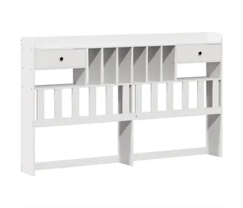 Lovos Rėmas Be Čiužinio, Baltas, 180X200cm Pušies Masyvas