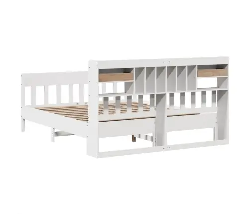 Lovos Rėmas Be Čiužinio, Baltas, 180X200cm Pušies Masyvas