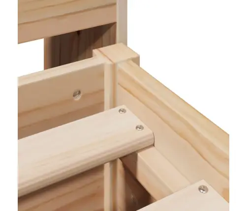 Voodiraam Ilma Madratsita, 140 X 200 cm Männipuit