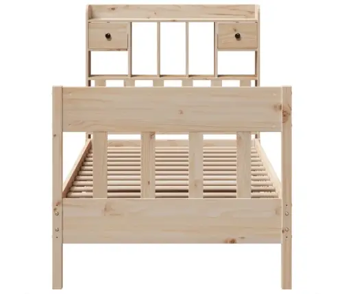 Gulta Bez Matrača, 100X200 Cm, Priedes Masīvkoks Vidaxl