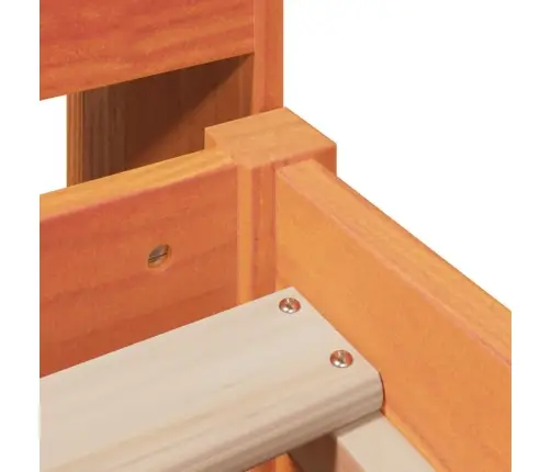 Lovos Rėmas Be Čiužinio, Vaško Ruda, 100X200cm Pušis