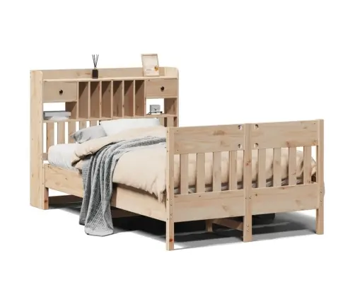 Lovos Rėmas Be Čiužinio, 135X190cm Pušies Medienos Masyvas