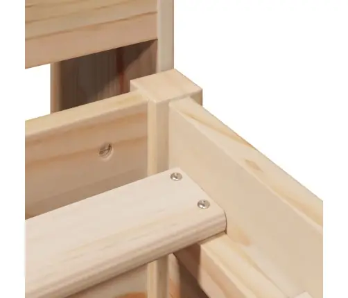 Lovos Rėmas Be Čiužinio, 135X190cm Pušies Medienos Masyvas