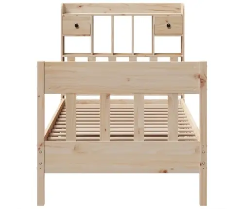 Lovos Rėmas Be Čiužinio, 90X190cm Pušies Medienos Masyvas