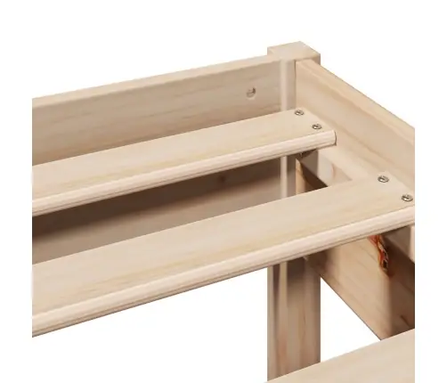 Lovos Rėmas Be Čiužinio, 120X200cm Pušies Medienos Masyvas