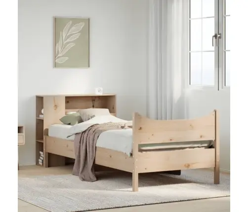 Voodiraam Ilma Madratsita, 90 X 200 cm Männipuit