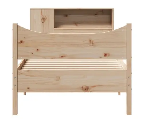 Gulta Bez Matrača, 75X190 Cm, Priedes Masīvkoks Vidaxl