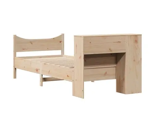 Gulta Bez Matrača, 75X190 Cm, Priedes Masīvkoks Vidaxl