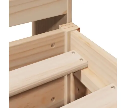 Voodiraam Ilma Madratsita, 180 X 200 cm Männipuit