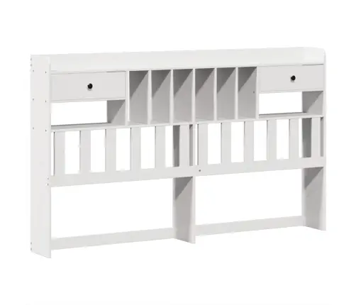 Gulta Bez Matrača, Balts, 180X200 Cm, Priedes Masīvkoks Vidaxl