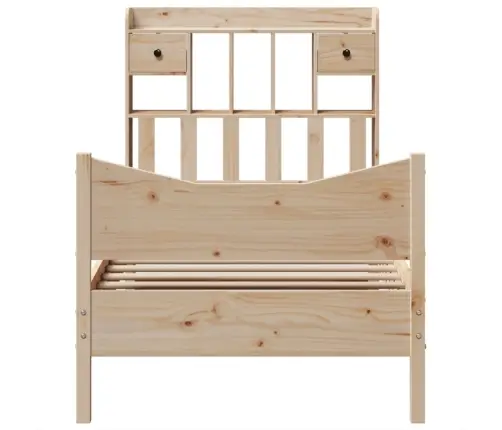 Lovos Rėmas Be Čiužinio, 90X200cm Pušies Medienos Masyvas