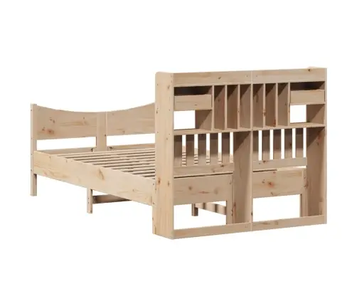 Voodiraam Ilma Madratsita, 135 X 190 cm Männipuit