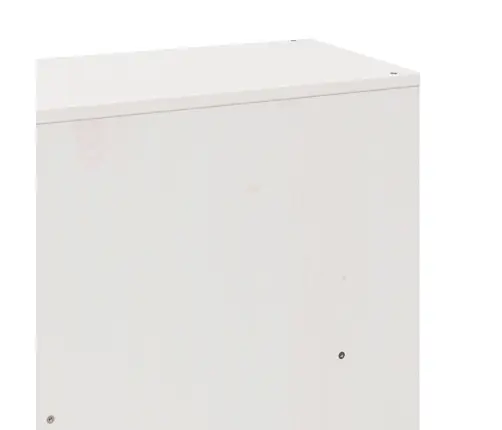 Gulta Bez Matrača, Balts, 180X200 Cm, Priedes Masīvkoks Vidaxl