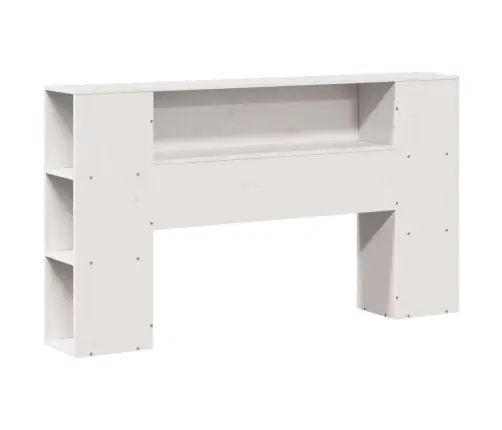 Gulta Bez Matrača, Balts, 160X200 Cm, Priedes Masīvkoks Vidaxl