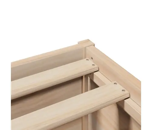 Voodiraam Ilma Madratsita, 120 X 190 cm Männipuit