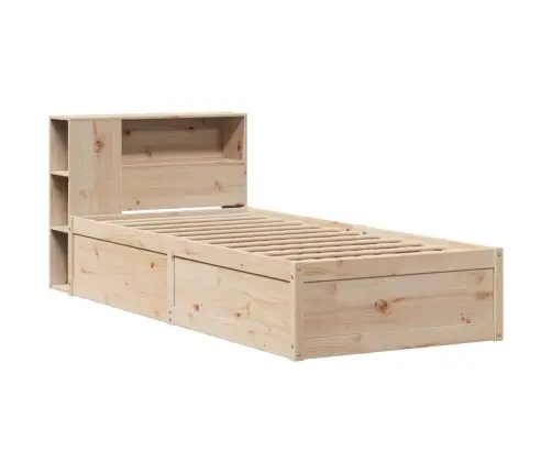 Voodiraam Ilma Madratsita, 90 X 190 cm Männipuit