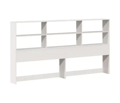 Gulta Bez Matrača, Balts, 180X200 Cm, Priedes Masīvkoks Vidaxl