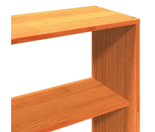 Gulta Bez Matrača, Vaska Brūnas, 180X200 Cm, Priedes Masīvkoks Vidaxl