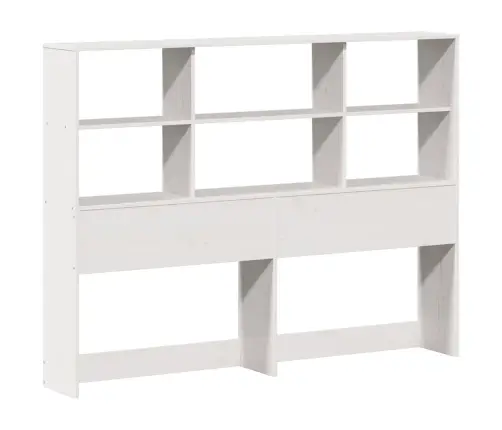 Gulta Bez Matrača, Balts, 160X200 Cm, Priedes Masīvkoks Vidaxl