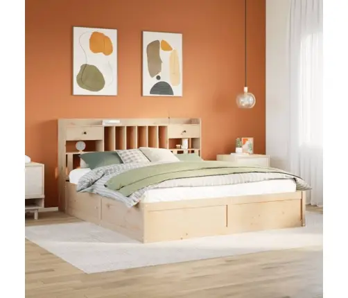 Lovos Rėmas Be Čiužinio, 180X200cm Pušies Medienos Masyvas