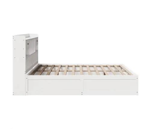 Lovos Rėmas Be Čiužinio, Baltas, 180X200cm Pušies Masyvas