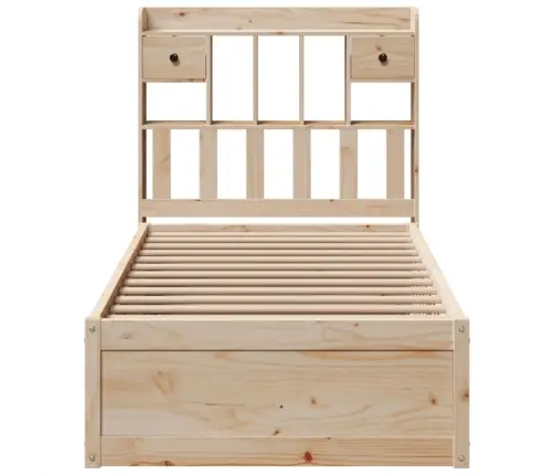 Lovos Rėmas Be Čiužinio, 90X200cm Pušies Medienos Masyvas