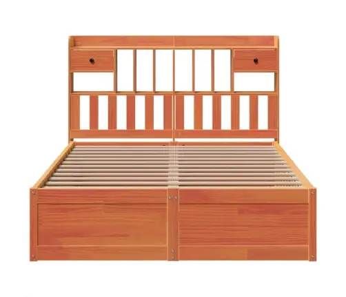 Lovos Rėmas Be Čiužinio, Vaško Ruda, 140X190cm Pušis