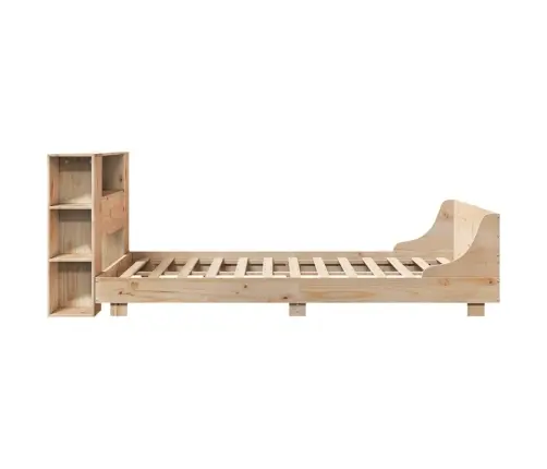 Gulta Bez Matrača, 160X200 Cm, Priedes Masīvkoks Vidaxl