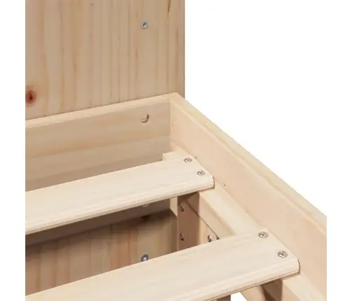 Voodi Ilma Madratsita, 120 X 200 cm Männipuit